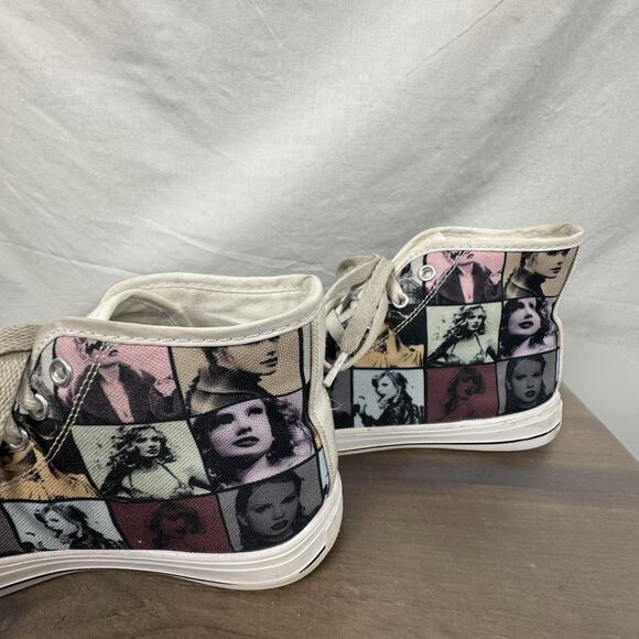 Taylor Swift Eras Collage Sneakers, Swiftie, Tay Tay, - Picture 7 of 11